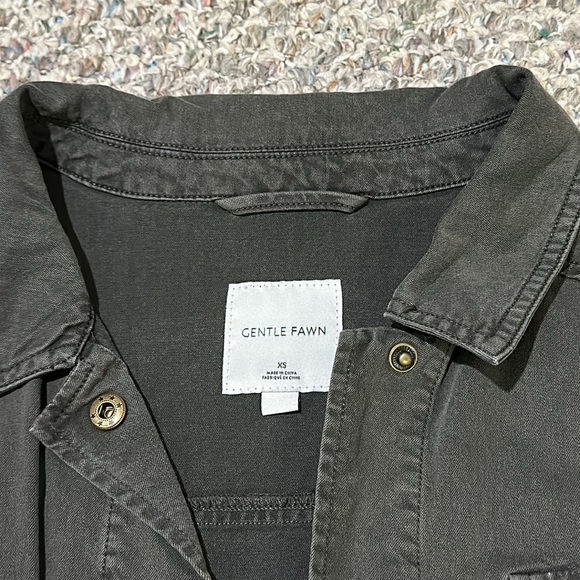 Gentle Fawn Winslow Jacket in Olive - Picture 4 of 6